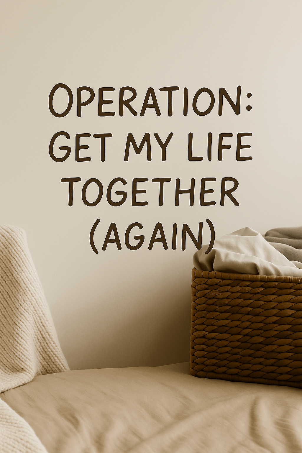 Operation: Get My Life Together&nbsp;(Again)